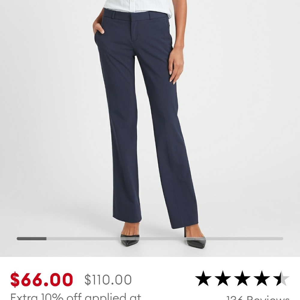 Banana republic trousers size 6